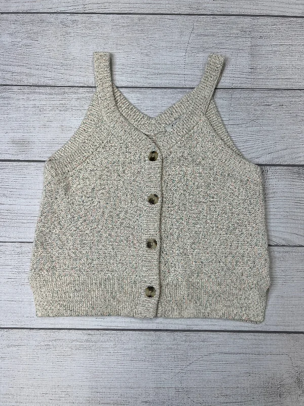 Beige Top Sleeveless Madewell, Size M