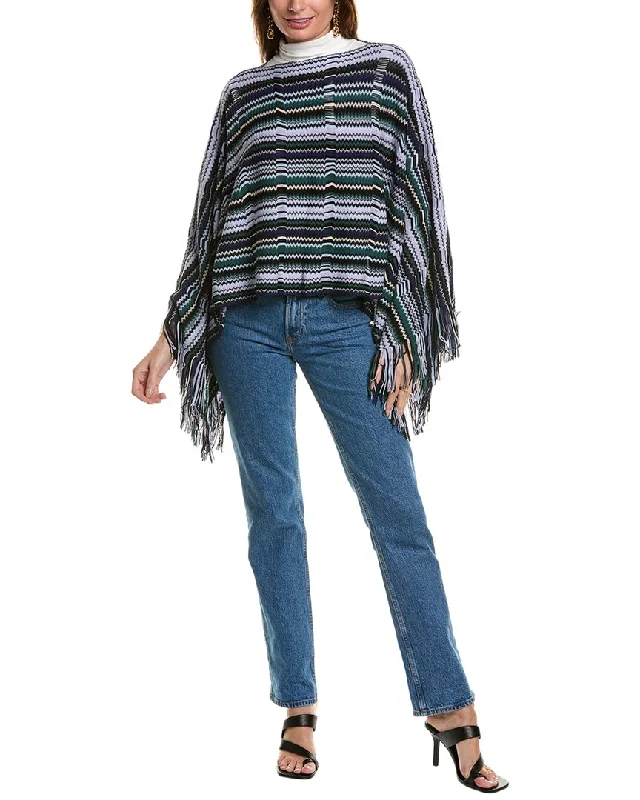 Missoni Wool-Blend Cape