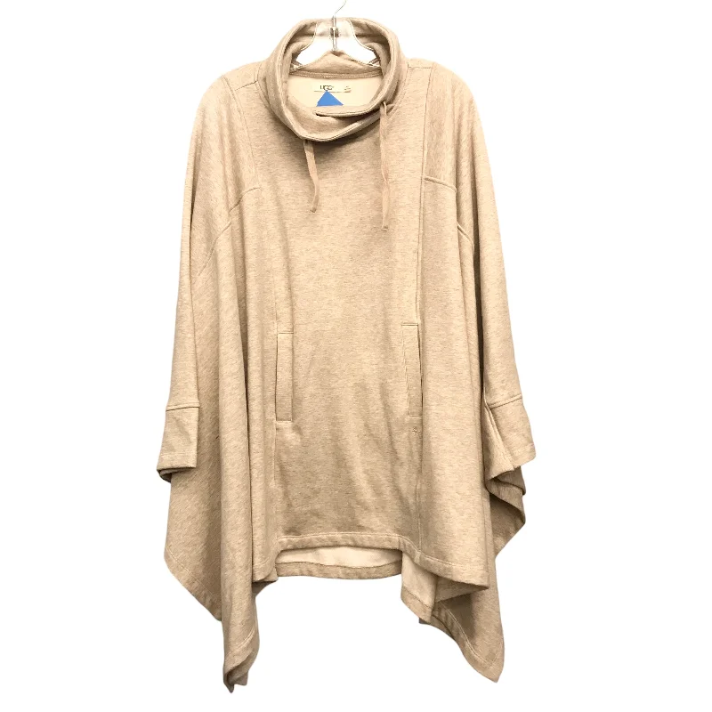 Poncho Designer By Ugg In Tan, Size:M