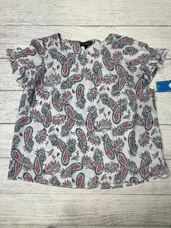 Print Top Short Sleeve Lane Bryant, Size 2x