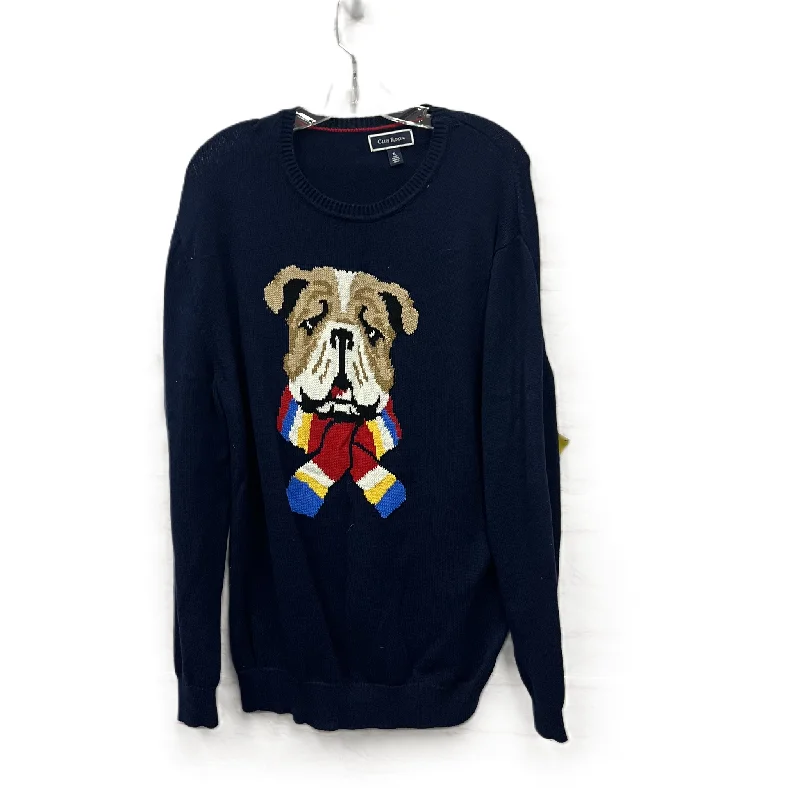 Sweater By Club Room In Navy, Size: Xl