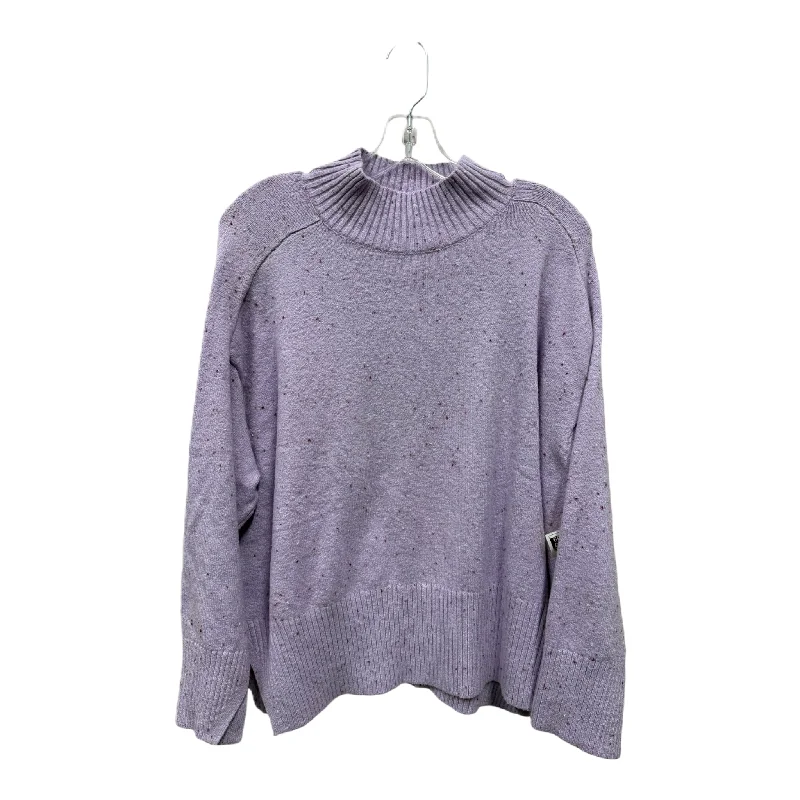 Sweater By Loft In Purple, Size: S