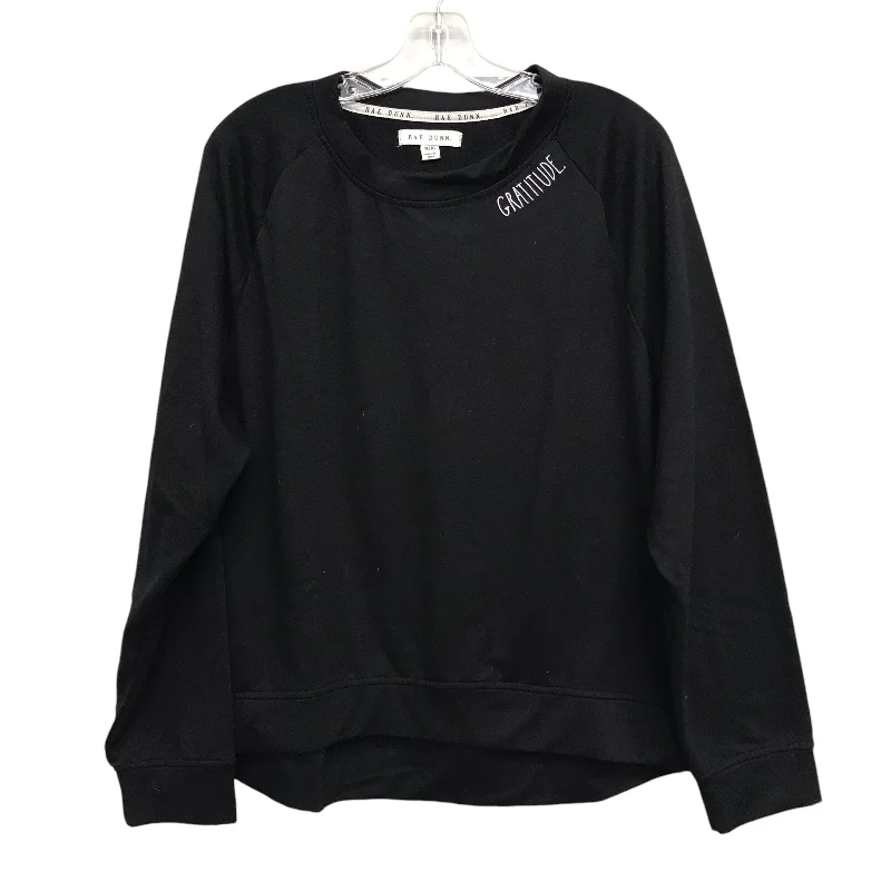 Top Ls By Rae Dunn In Black, Size:Xl