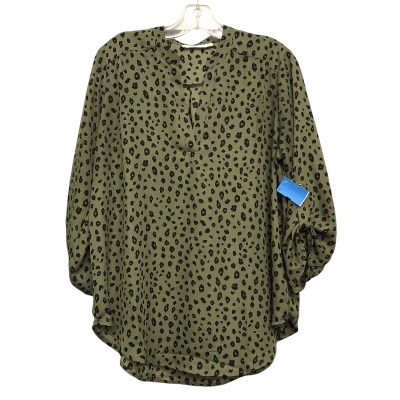 Top Ls By Lush In Animal Print, Size:L