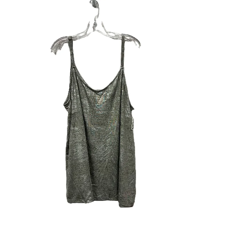 Top Sleeveless By Torrid In Gold & Silver, Size: 4x