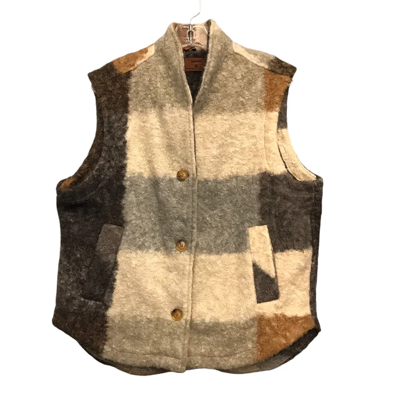 Vest Other By Blanknyc In Grey & Tan, Size:S