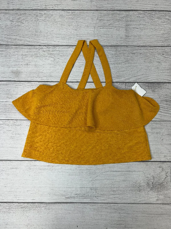 Yellow Top Sleeveless Madewell, Size M