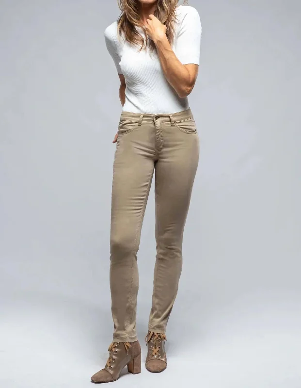 Dream Skinny Cotton Stretch Denim In Sand