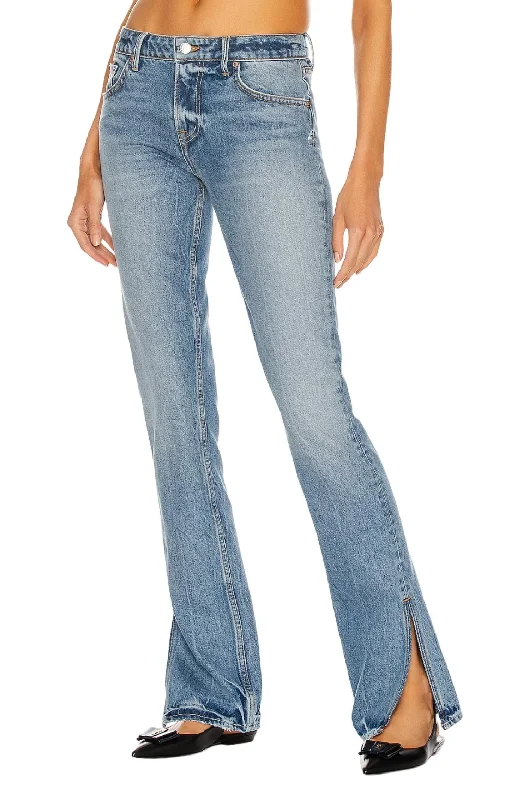 Hailey Low Rise Slim Boot Jeans In Melrose