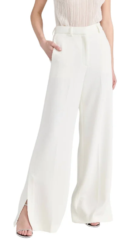 Lyra Trouser In White