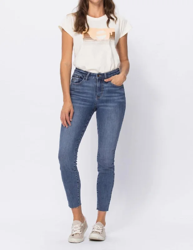 Relaxed Fit Denim Jeans In Blue