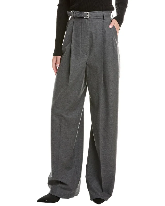 Sportmax Kiens Long Wool-Blend Trouser