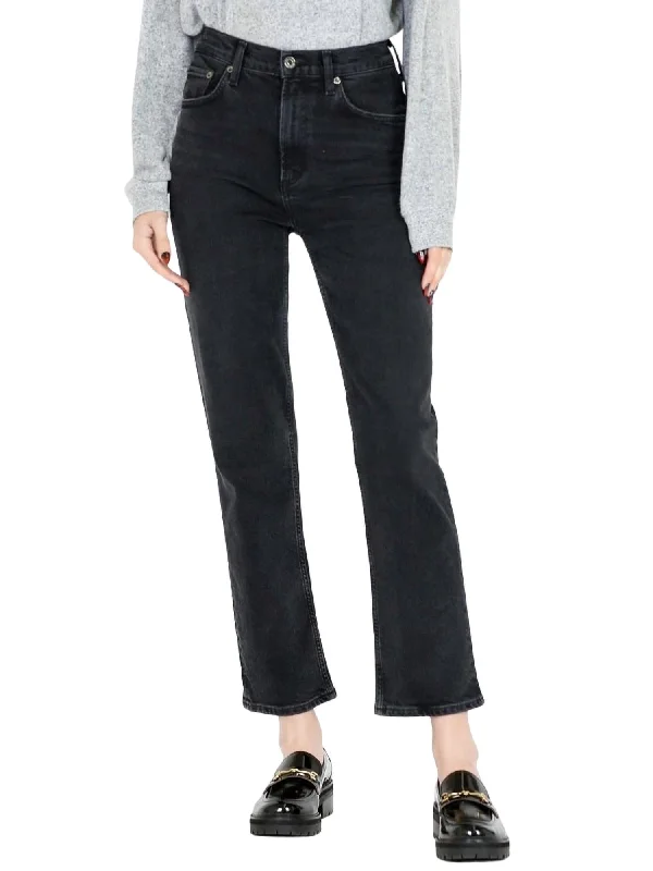 Wilder Straight Leg Jean In Panoramic Black