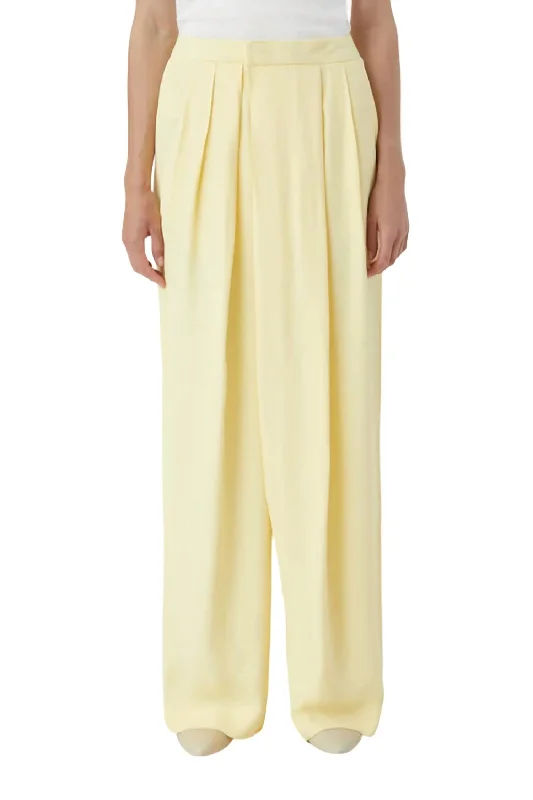 Zola Pant In Yellow