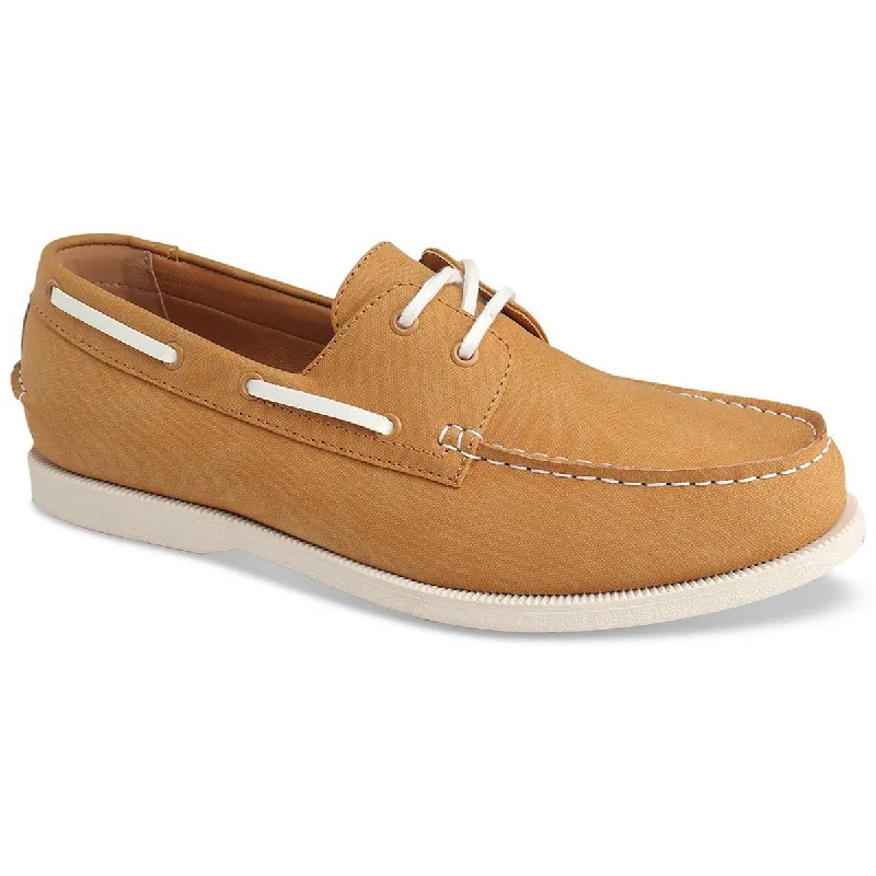 Club Room Mens Elliot Lace-Up Lifestyle Loafers