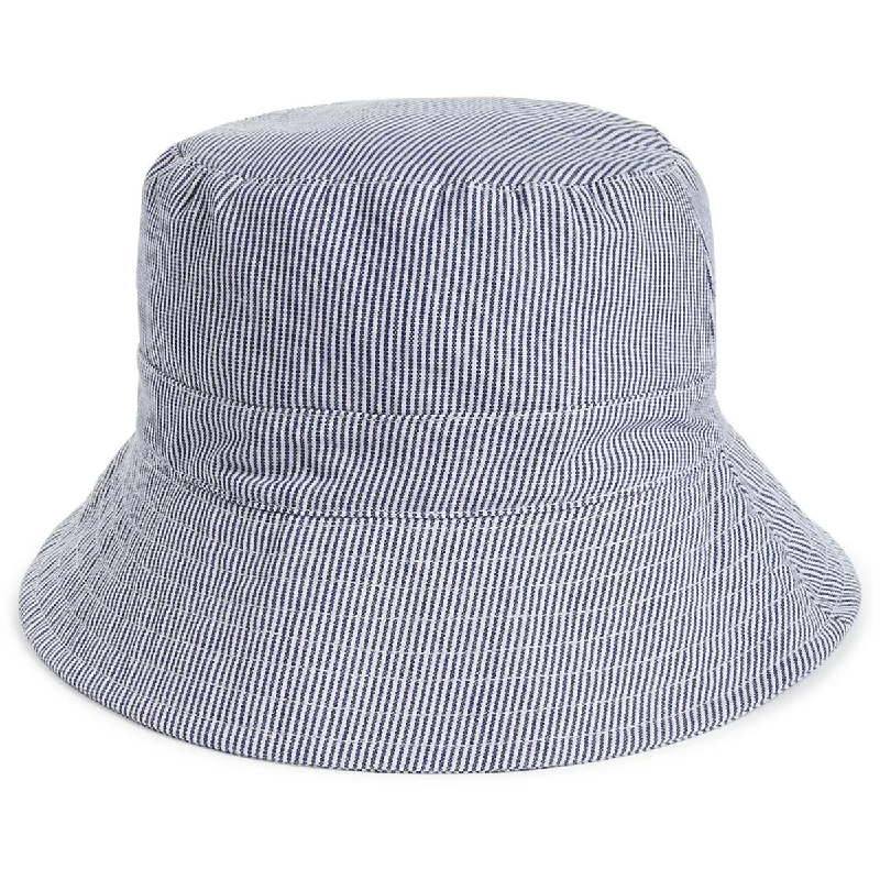 Club Room Mens Striped Fitted Bucket Hat