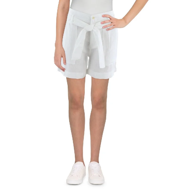 Lauren Ralph Lauren Womens Daviana Mini High-Waist Shorts