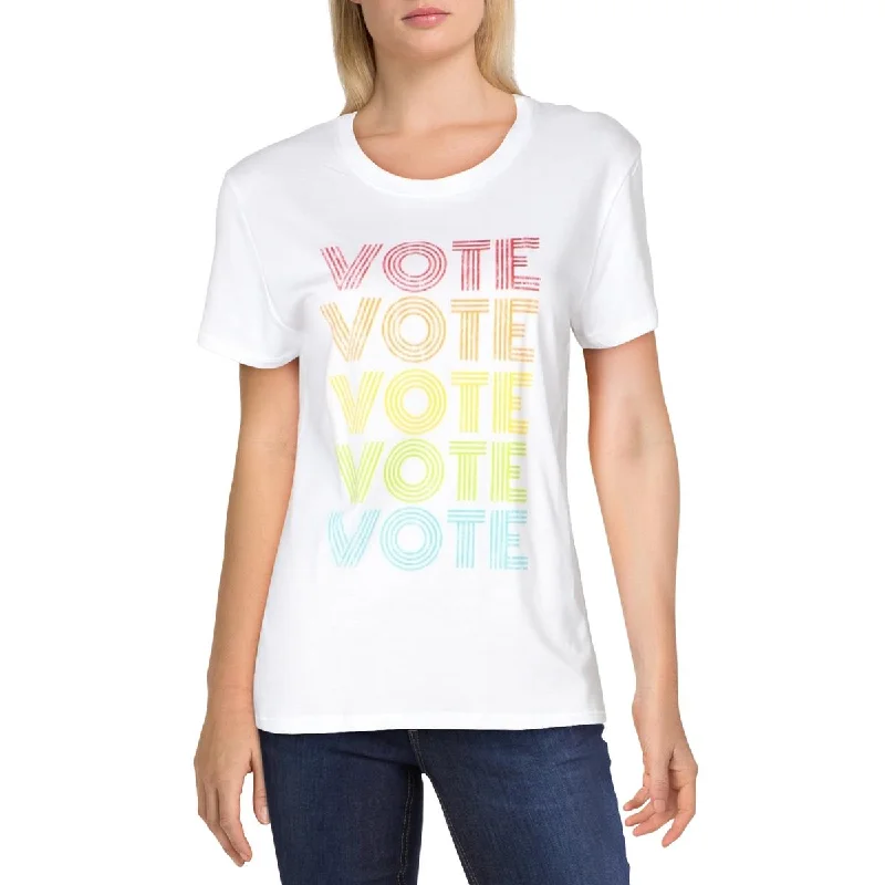 Prince Peter Womens Vote Graphic Short Sleeve T-Shirt