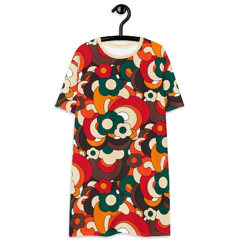 FLORENCE retro - T-shirt dress