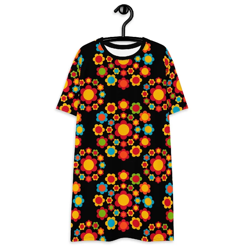 FLOWERSHOP colour - T-shirt dress