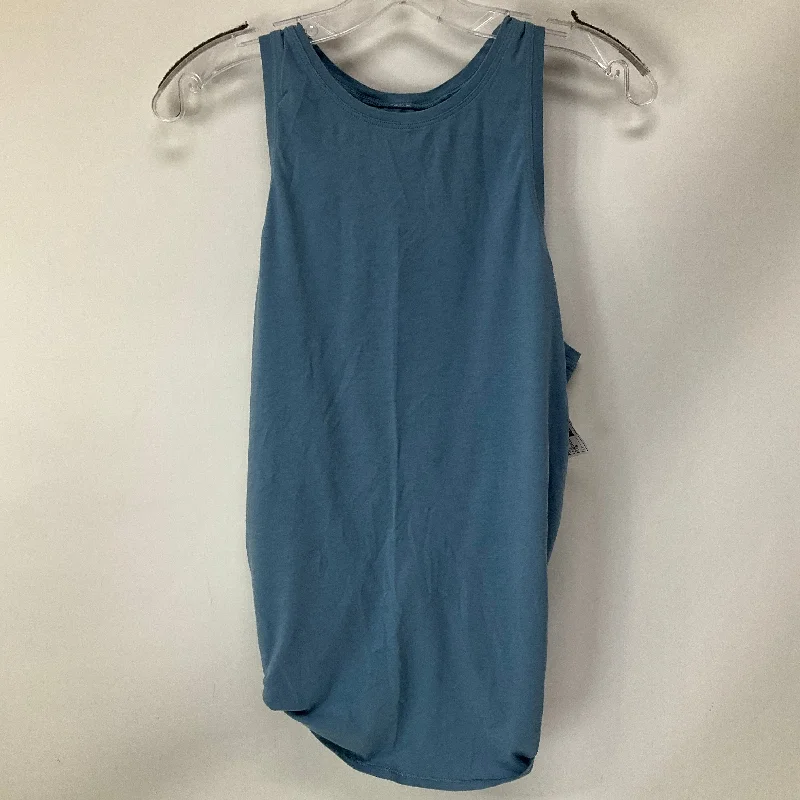 Athletic Tank Top By Lululemon In Blue, Size: 8