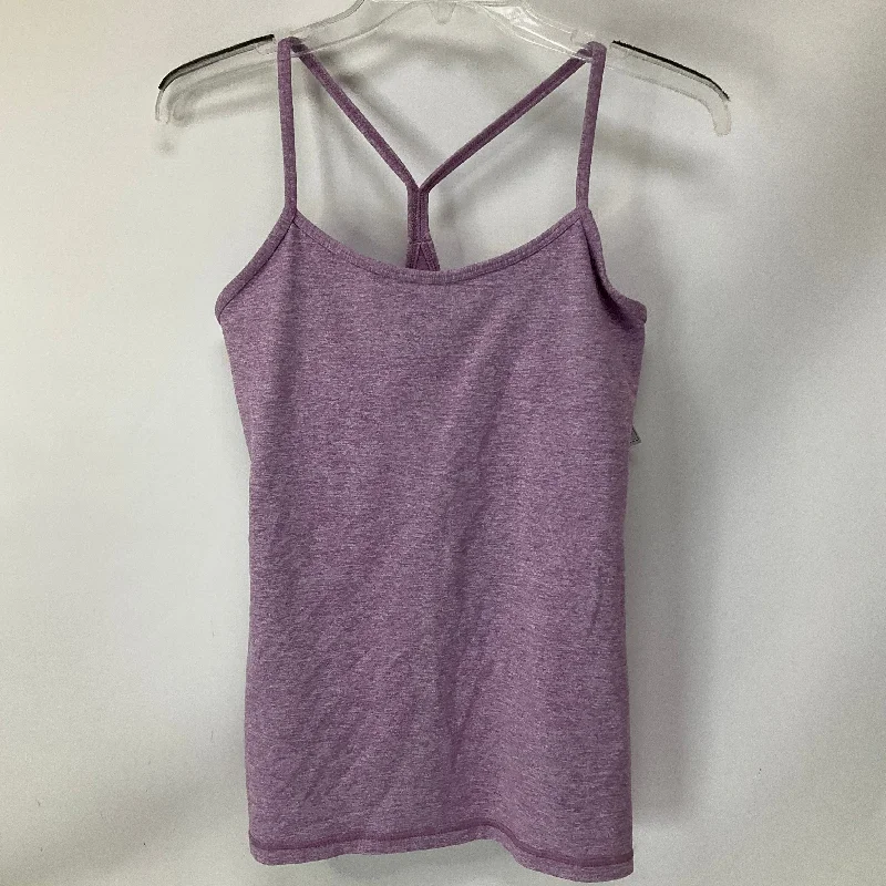 Athletic Tank Top By Lululemon In Pink, Size: 8