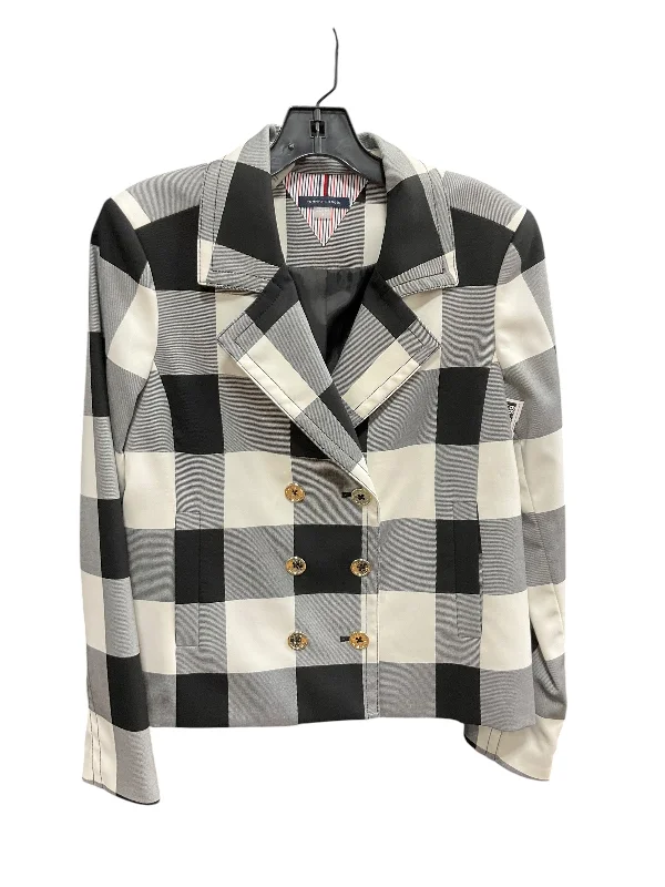 Blazer By Tommy Hilfiger In Plaid Pattern, Size: M