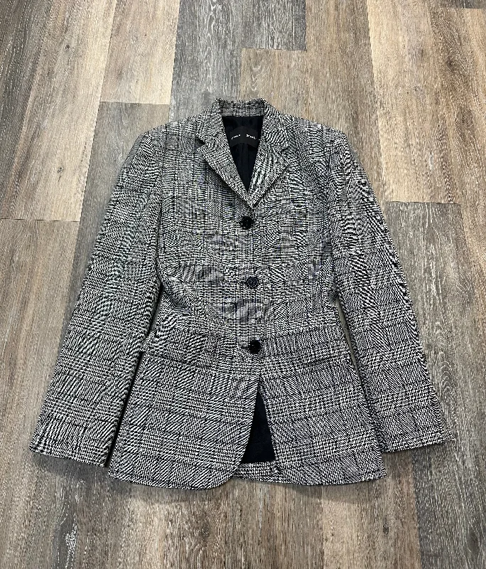 Blazer Luxury Designer By Proenza-schouler In Plaid Pattern, Size: 4