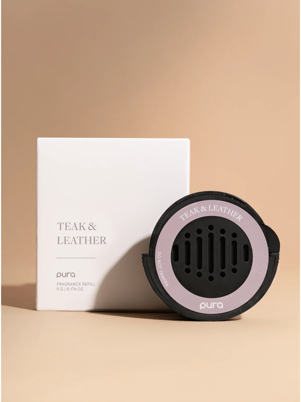 Pura Car Fragrance Refill - Teak & Leather