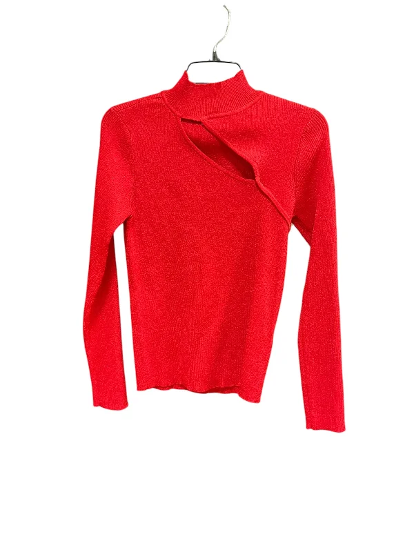 Sweater By Calvin Klein In Red, Size: S