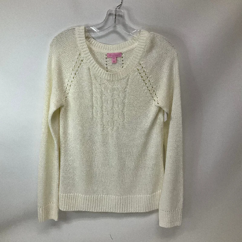 Sweater By Lilly Pulitzer In Cream, Size: M