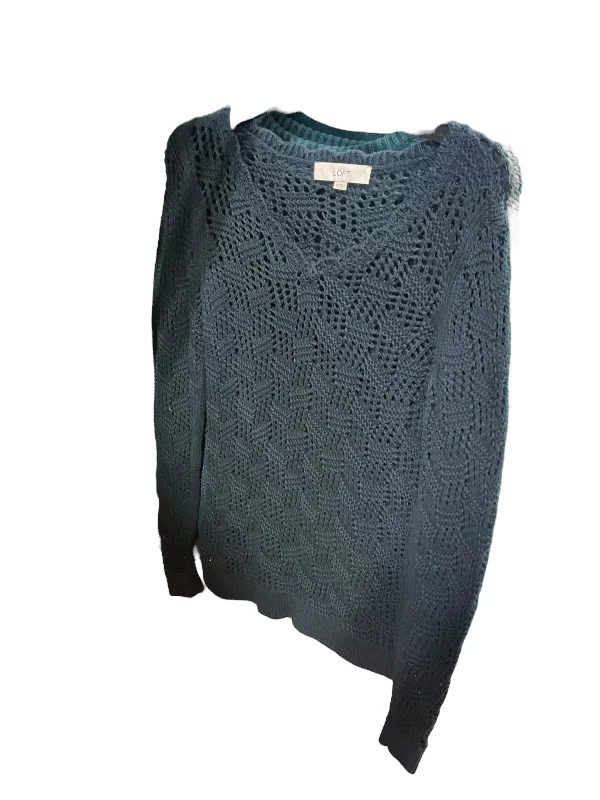 Sweater By Loft O In Teal, Size: Xs