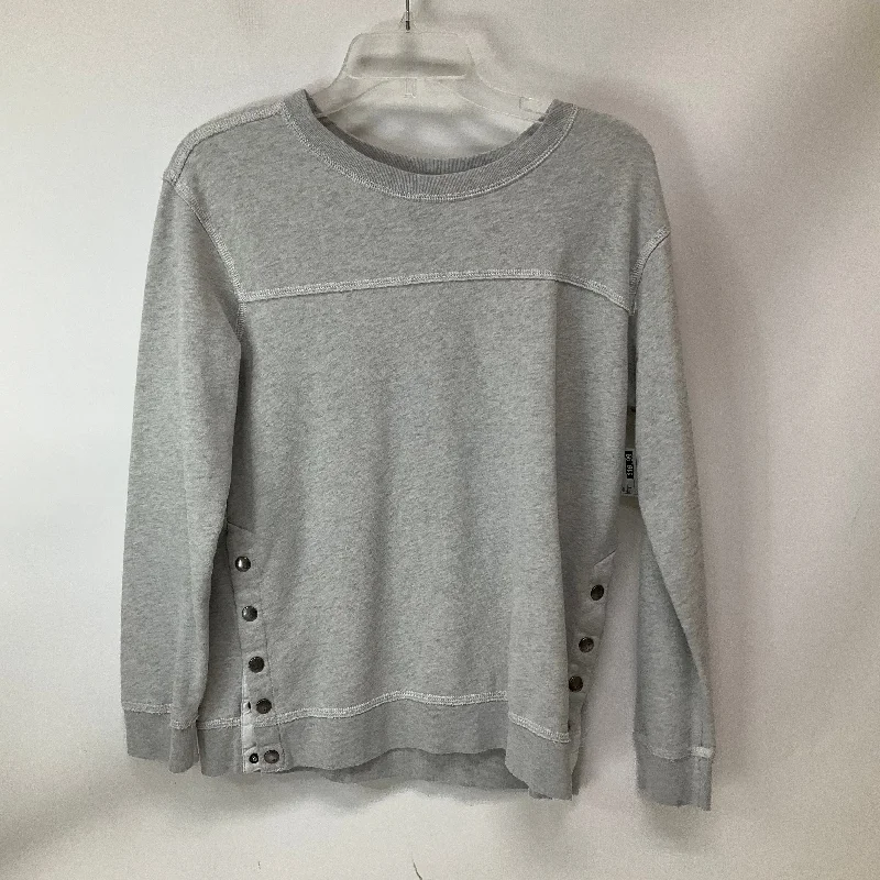 Top Long Sleeve By Aerie In Grey, Size: S