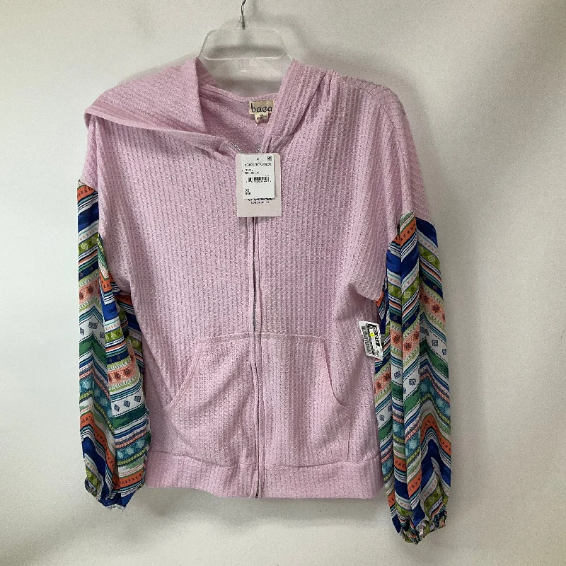 Top Long Sleeve By Clothes Mentor In Pink, Size: Xs