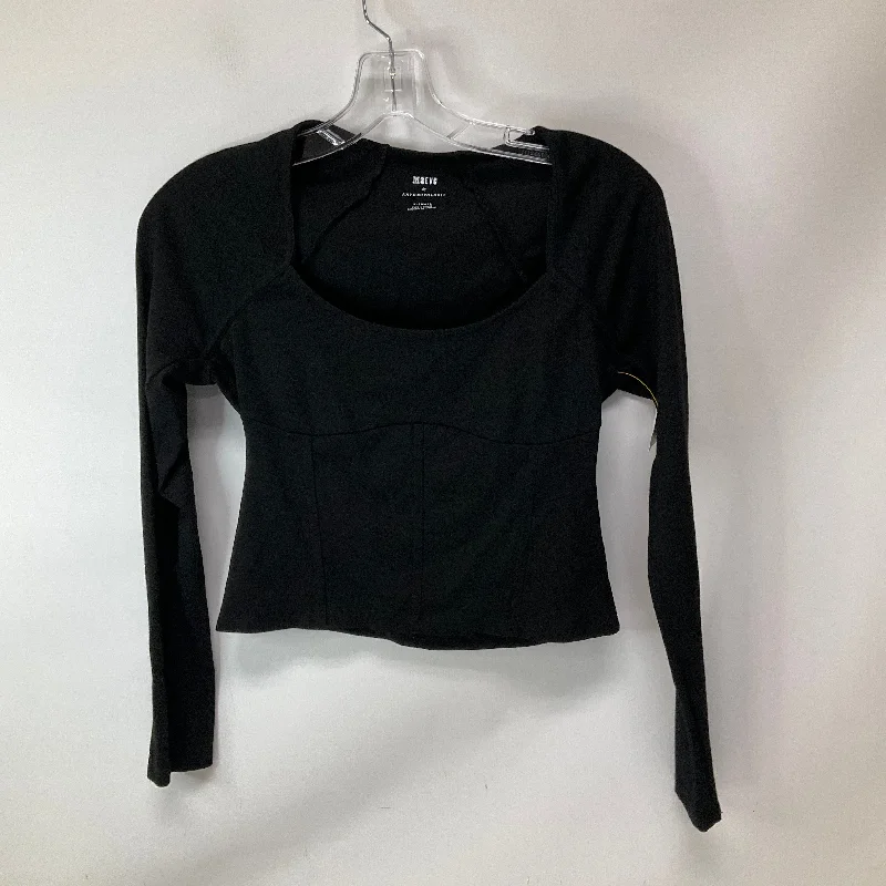 Top Long Sleeve By Maeve In Black, Size: Xs