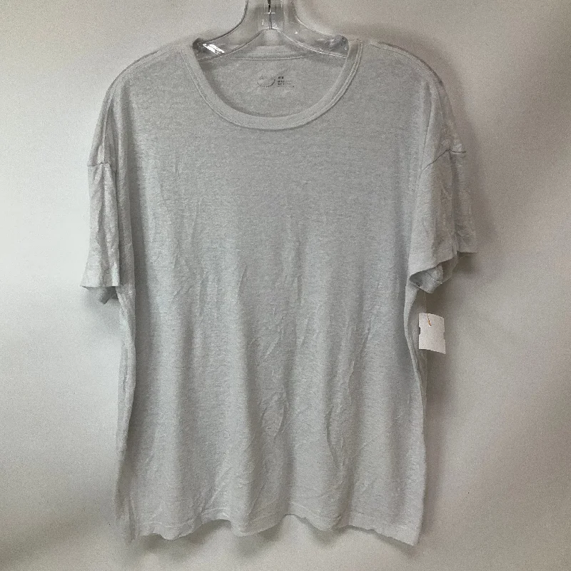 Top Short Sleeve Basic By Aerie In White, Size: M