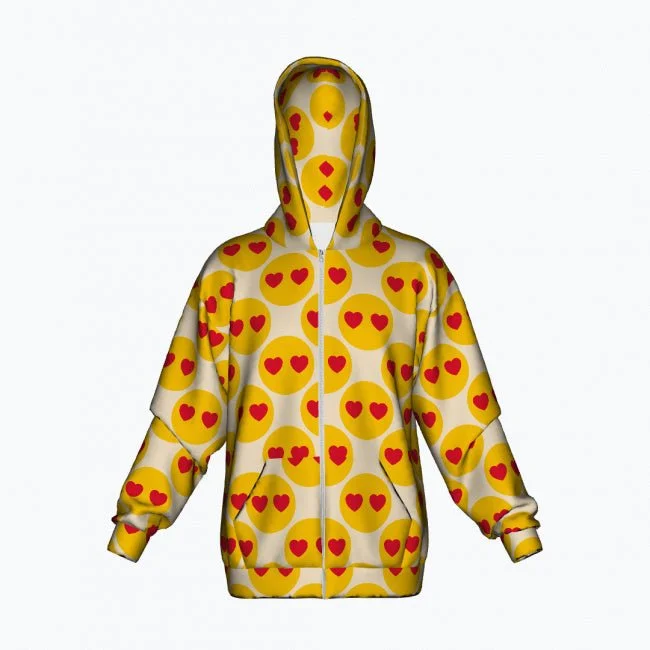 SUPERHAPPY light - Cotton Zipper Hoodie