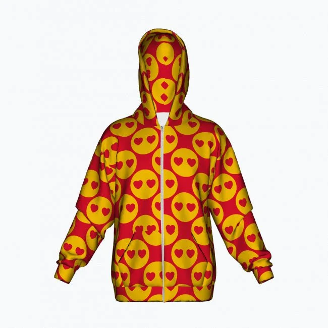 SUPERHAPPY - Cotton Zipper Hoodie