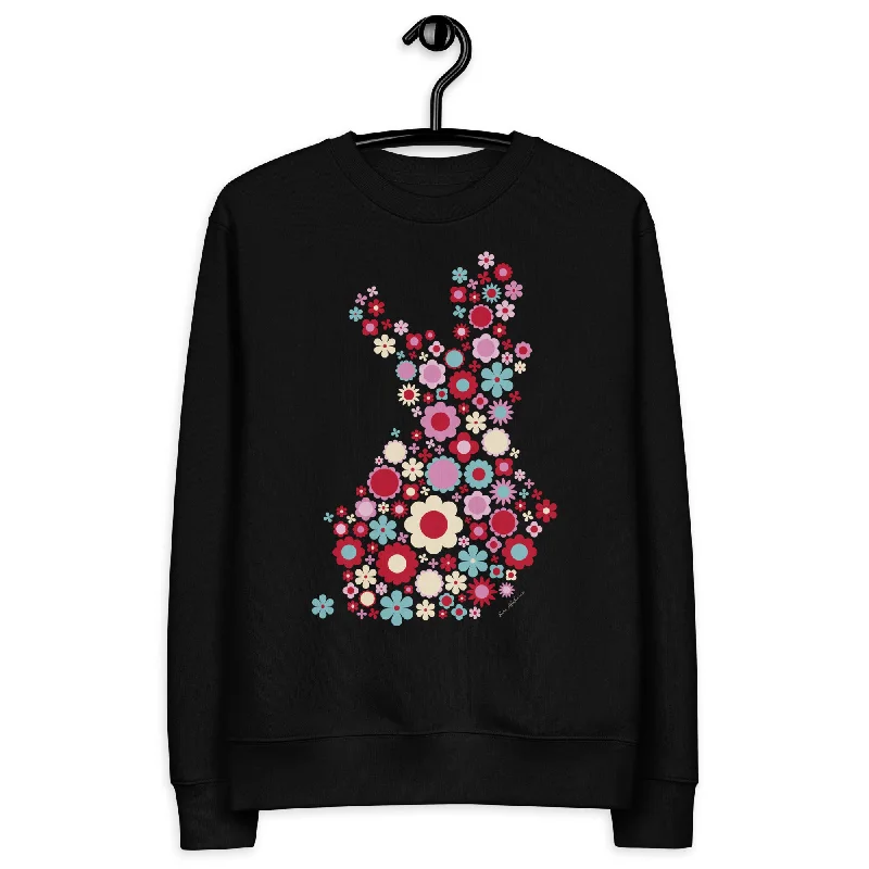 Unisex Eco Sweatshirt - FIN BLOOM POP red