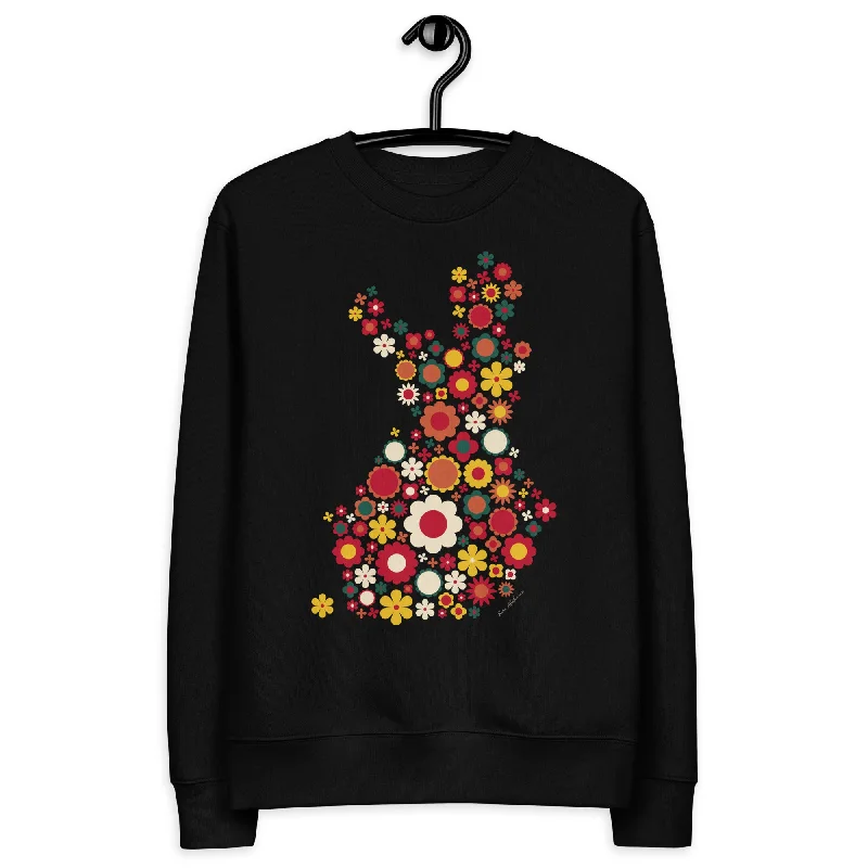 Unisex Eco Sweatshirt - FIN BLOOM POP retro