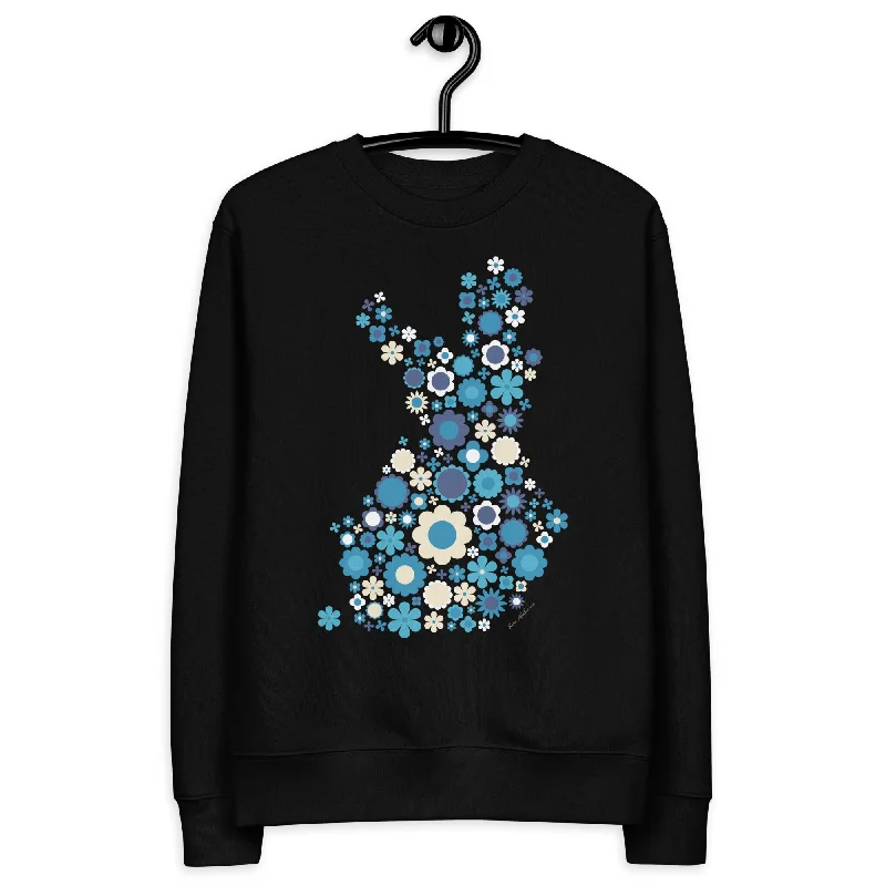 Unisex Eco Sweatshirt - FIN BLOOM POP blue