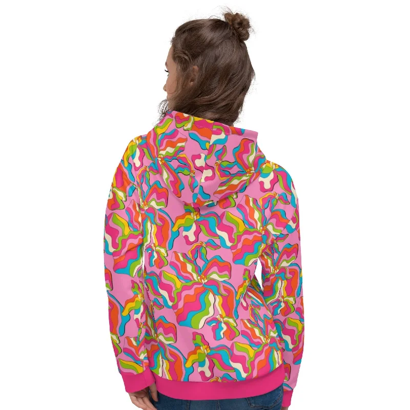 SASSY IRIS pink - Unisex Hoodie (recycled)