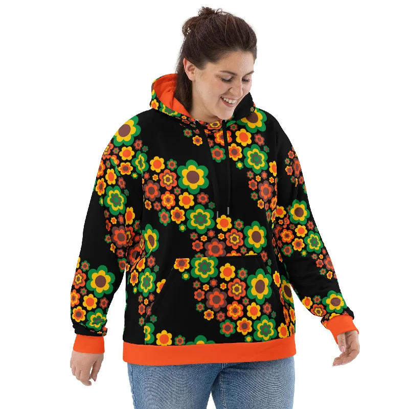 FLORA FOREVER retro - Unisex Hoodie (recycled)