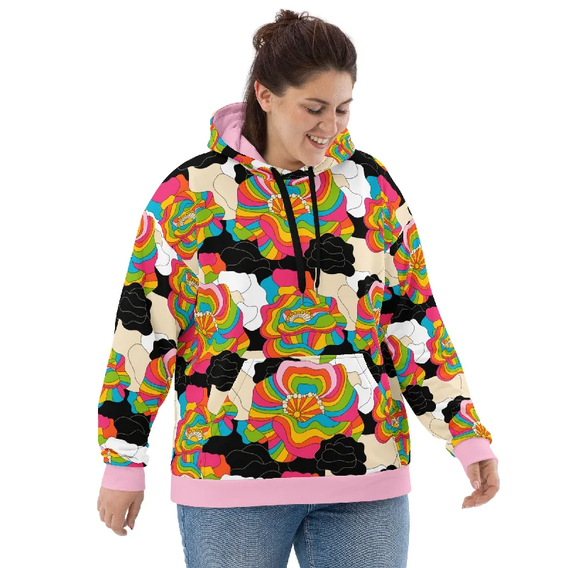 RAINBOW POPPY - Unisex Hoodie (recycled)