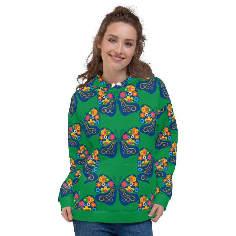 FAB FLOVERYFLY green - Unisex Hoodie (recycled)