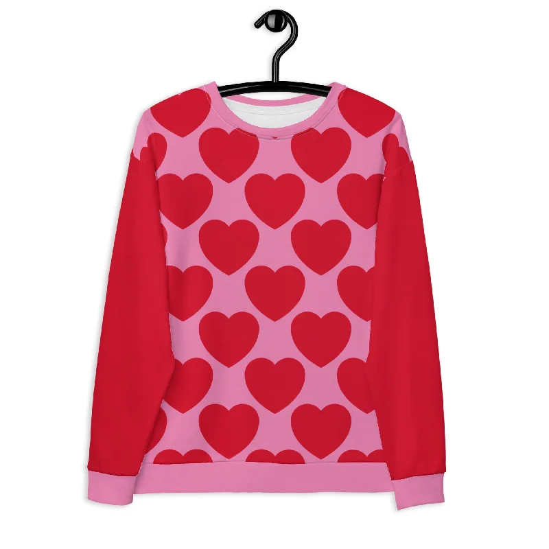 ELLIE LOVE red - Unisex Sweatshirt  (recycled)