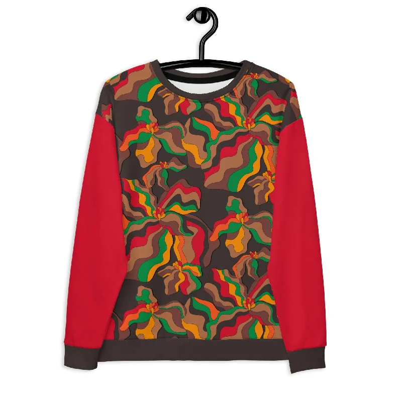 SASSY IRIS retro - Unisex Sweatshirt  (recycled)