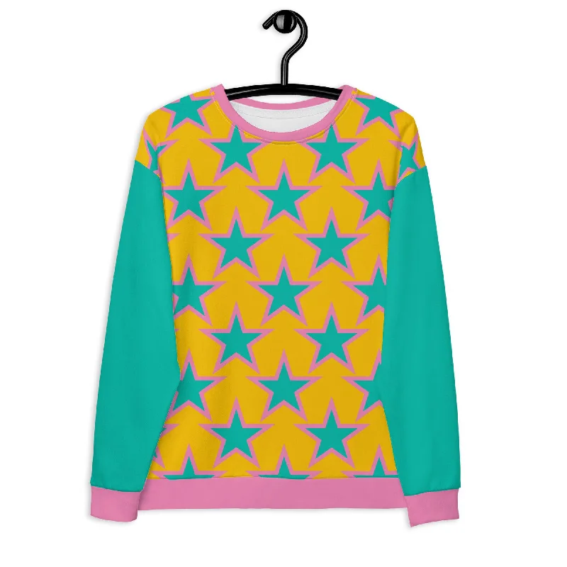 ELLIE STAR yellow - Unisex Sweatshirt  (recycled)